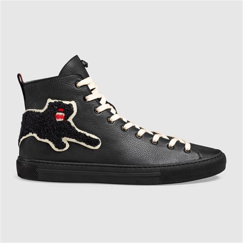 gucci panther sneakers|authentic Gucci sneakers for men.